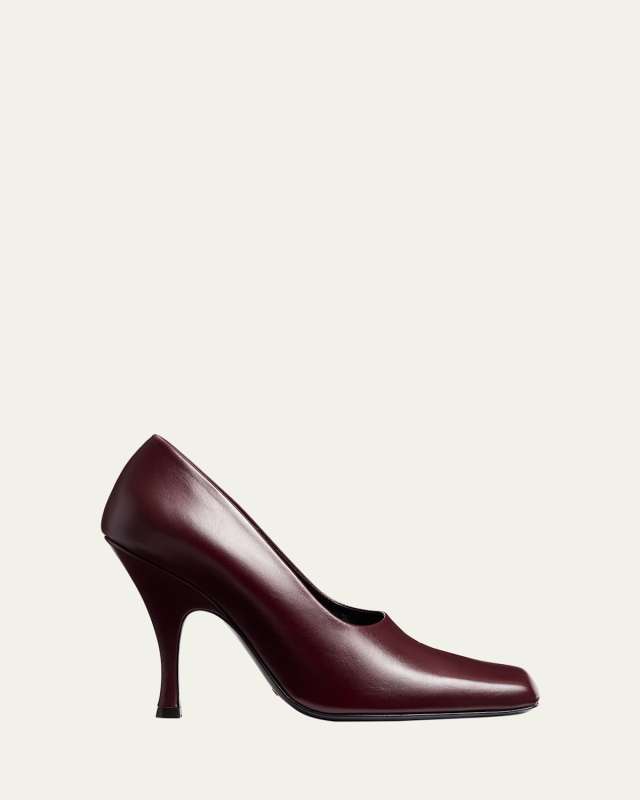 Eva Calfskin Leather Pumps